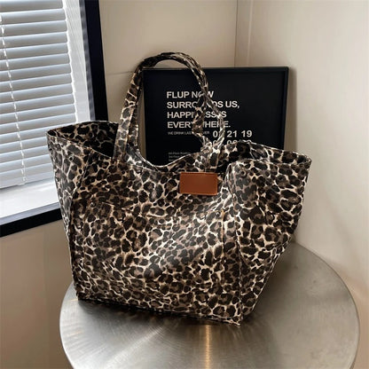 The Leopard Tote Bag