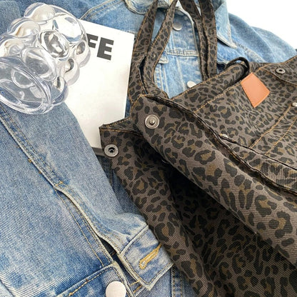 The Leopard Tote Bag