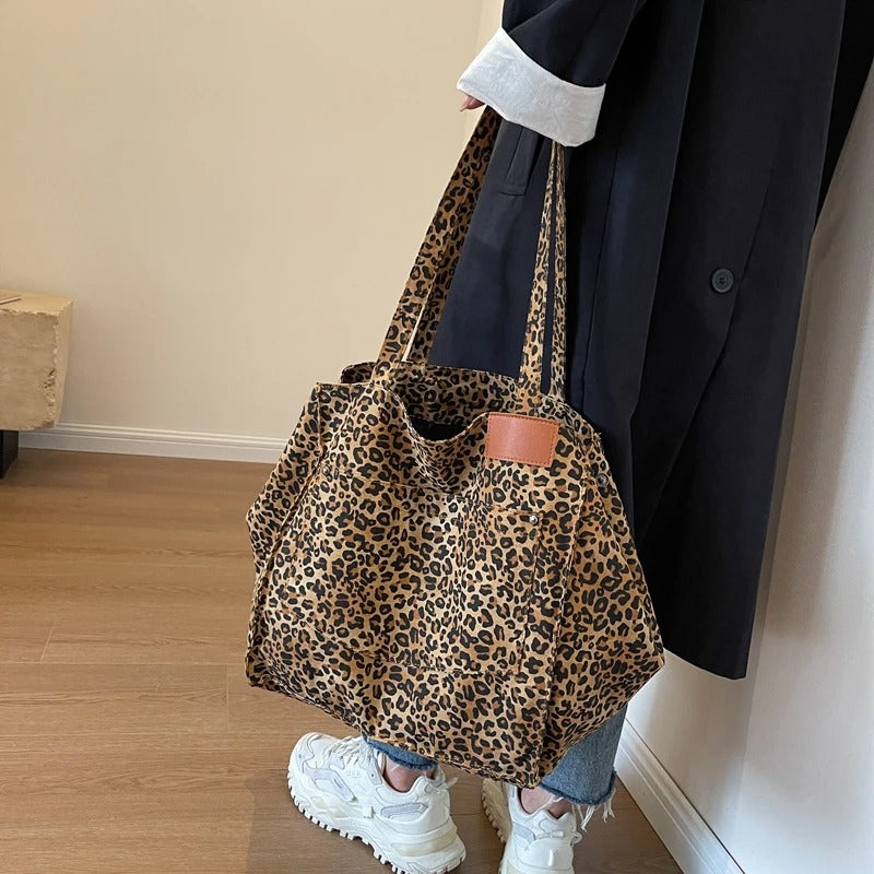 The Leopard Tote Bag