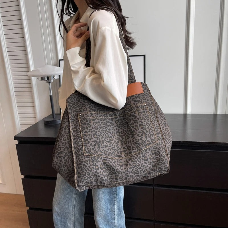 The Leopard Tote Bag