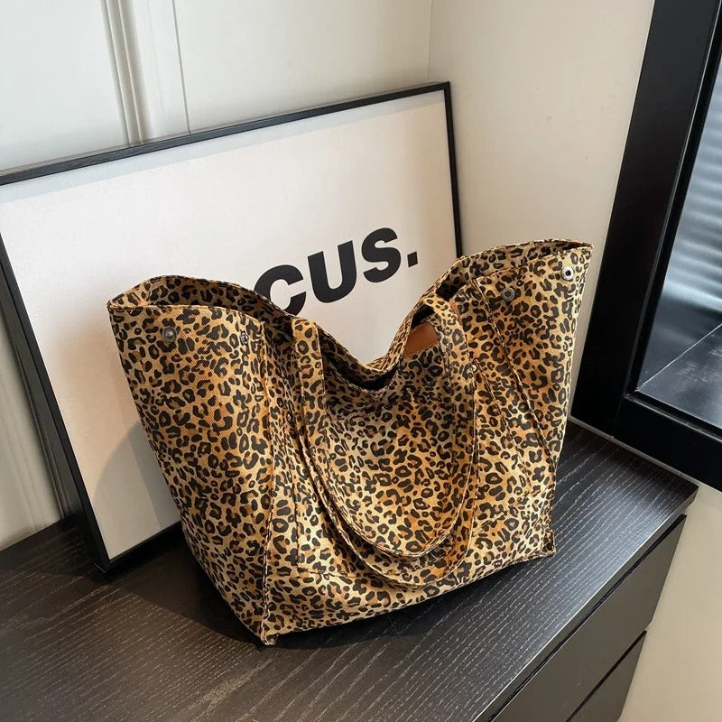 The Leopard Tote Bag