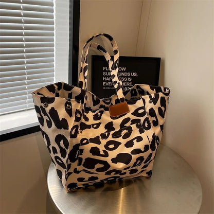 The Leopard Tote Bag